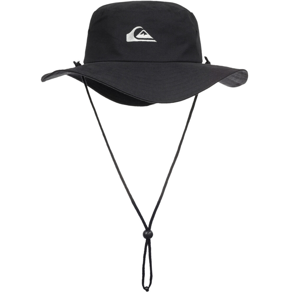 Quiksilver (S/M, Black) Mens Bushmaster Boonie Bucket Hat