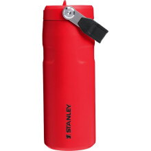 (OS, Chili Black) Stanley IceFlow Flip Straw 2.0 0.47L Water Bottle