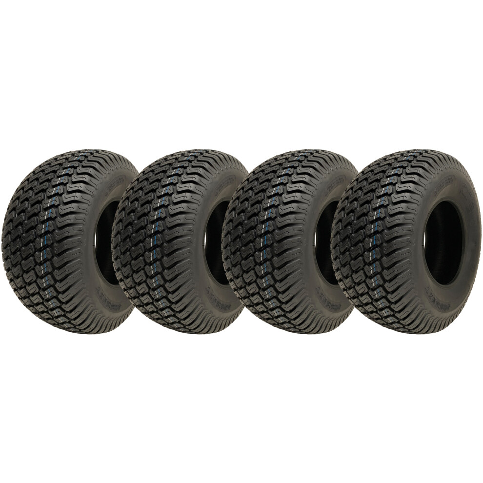 Parnells 20X10.00-8 Lawnmower Grass Turf Tyres 4Ply Wanda P332 Road Legal (Set Of 4)