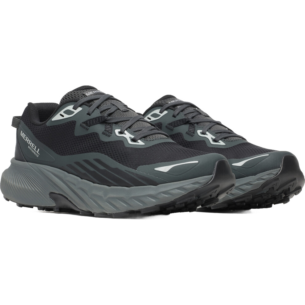 Merrell Mens Agility Trail Waterproof Trail Shoes - Black - 10Uk