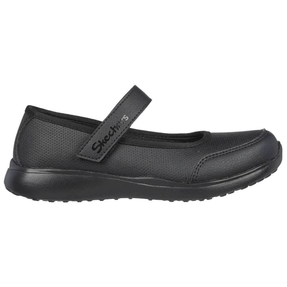 Skechers (10K, Black) Kids Microstrides Recess Rules Sandals