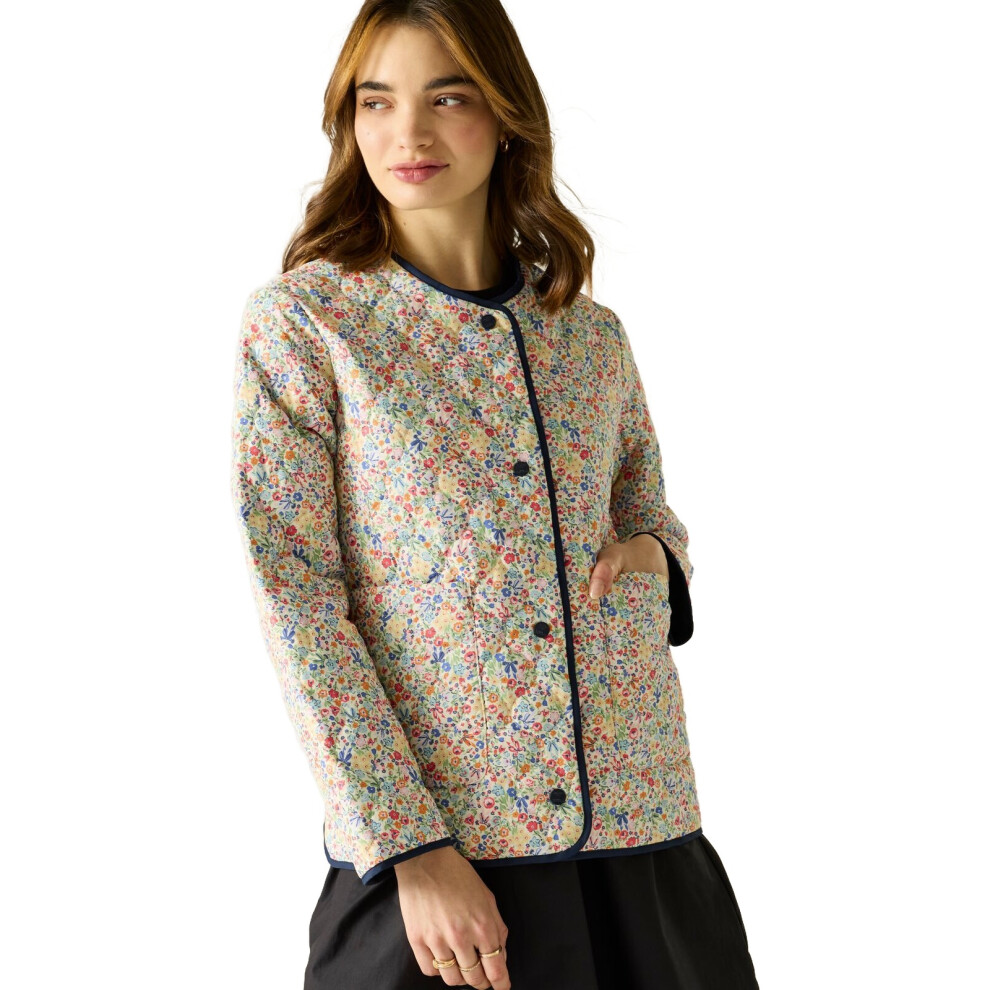 Regatta Cath Kidston Quilted Jacket - Beige Size 20 - Image 5