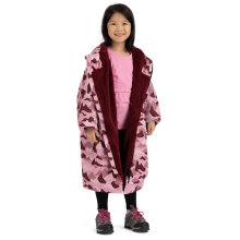(9 - 13 Yrs, Cherry Camo) Trespass Kids Havelock Waterproof Changing Robe