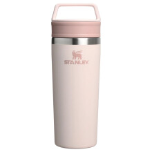 (One Size, Rose Quartz) Stanley The Café-To-Go Travel Mug 0.47L Flask