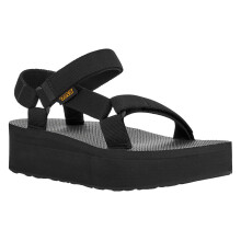 (5 UK, Black) Teva Womens Flatform Universal Sandals