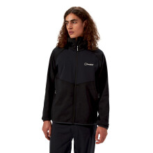 (L, Black/Black) Berghaus Mens Trawden Softshell Jacket