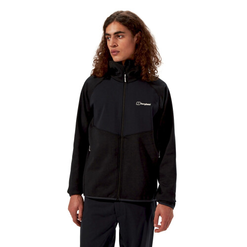 Berghaus (L, Black/Black) Berghaus Mens Trawden Softshell Jacket