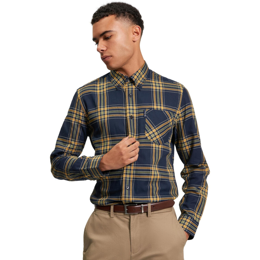 Ben Sherman Mens Classic Check Shirt - Image 2