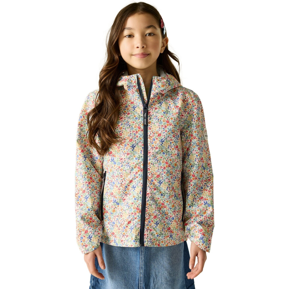 Regatta (15 - 16 Yrs, Cream Harmony Ditsy) Kids Cath Kidston Waterproof Jacket