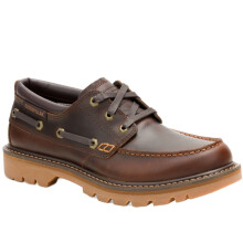 (12 UK, British Tan) CAT Mens Colorado Boat Lo Boots