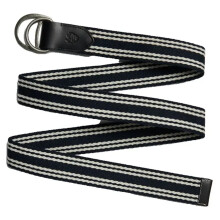 (OS, Navy/Cream Stripe) Superdry Mens Heritage Stripe Webbed Belt