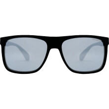 (OS, Matte Black/ Mirror lens) Superdry Mens Square Sports Sunglasses
