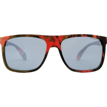 (OS, Matte Orange Camo/ Mirror lens) Superdry Mens Square Sports Sunglasses