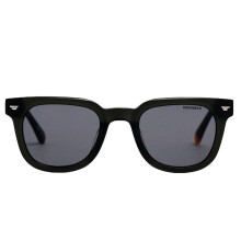(OS, Matt black / smoke lens) Superdry Womens Retro Square Sunglasses