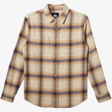 Quiksilver Mens DNA Flannel Shirt Long Sleeve Button Up Cotton Classic Collar
