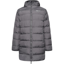 Bench Mens Armann Long Length Puffer Hooded Winter Jacket Warm Coat
