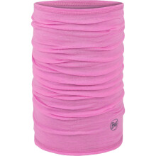 (One Size, Fluor Fuchsia) Buff Unisex Merino Wool Lightweight Outdoor Tubular Bandana Scarf
