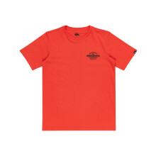 (16 Yrs, Cayenne) Quiksilver Kids Tradesmith Short Sleeve Crew Neck Cotton T-Shirt Top Tee
