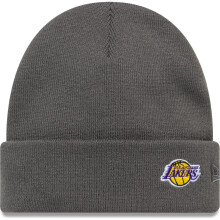 New Era Mens KNIT MEDIUM Los Angeles Lakers Beanie - Black - One Size