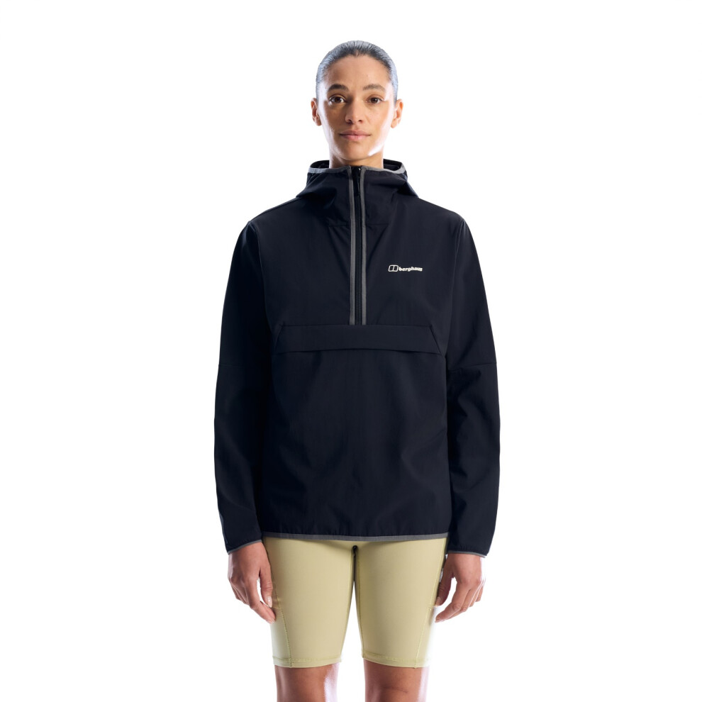 Berghaus (14, Jet Black) Womens Wandermoor Breathable Windbreaker