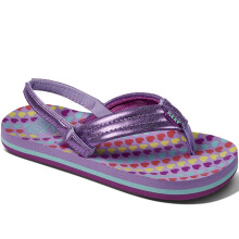 (2K-3K UK, Lavender) Reef Girls Little Ahi Strappy Sandals