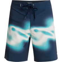 (34, Dark Navy Thermo Stripe) Quiksilver Mens Surfsilk Straight 18" Boardshorts