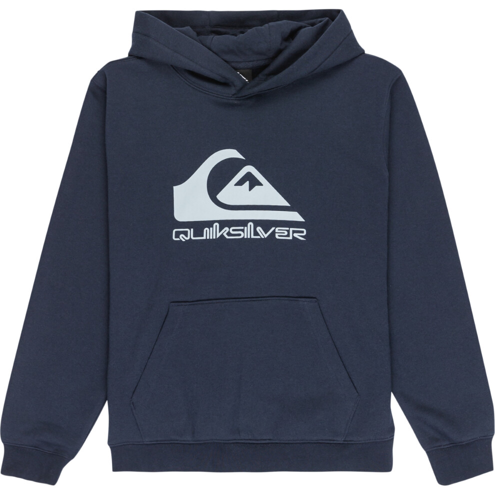 Quiksilver (8 Yrs, Dark Navy) Kids Comp Logo Pullover Hoodie