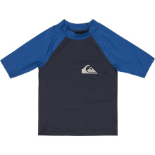 (3 Yrs, Dark Navy/Blue) Quiksilver Kids Everyday Surf Long Sleeve Rash Vest