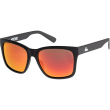 (One Size, Black/Ml Red) Quiksilver Kids Witcher Sunglasses