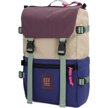 (One Size, Cobblestone/Aura) Topo Designs Unisex Rover Pack Classic Backpack