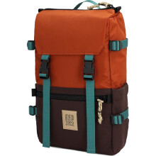 (One Size, Clay/Chocolate) Topo Designs Unisex Rover Pack Classic Backpack
