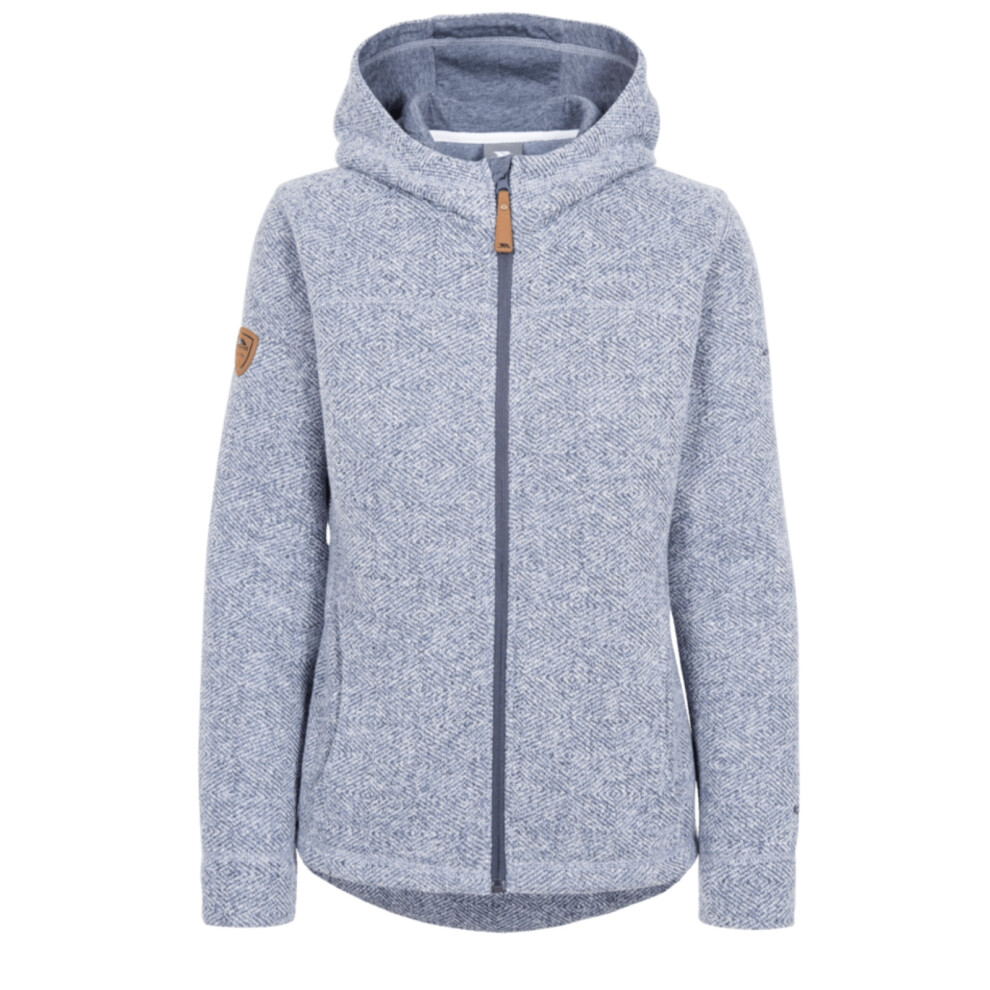 Trespass Women's Fleece Hoodie Reserve Blue Size 10 - Image 2