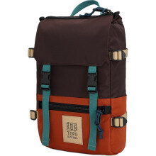 (One Size, Clay/Chocolate) Topo Designs Unisex Rover Pack Mini Backpack