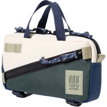 (One Size, Forest/Bone White) Topo Designs Unisex Mini Quick Pack Crossbody Bag