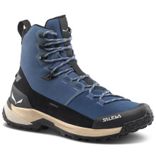 (6 UK, Dark Denim / Black) Salewa Womens Puez Winter Mid Ptx Walking Boot