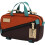 (One Size, Clay/Chocolate) Topo Designs Unisex Mini Quick Pack Crossbody Bag 1