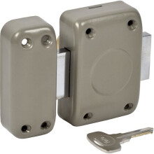 Yale YV25C-35 cellar lock - 5-pin cylinder diameter 23 mm - 4 keys - beige