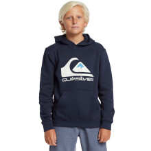 (8 Yrs, Dark Navy) Quiksilver Kids Big Logo Pullover Hoody Sweatshirt Hoodie Top