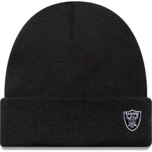 New Era Mens KNIT MEDIUM Las Vegas Raiders Hat Beanie - Black - One Size