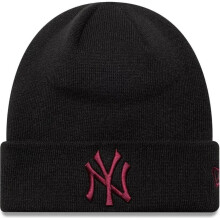 New Era Mens KNITS New York Yankees Beanie - Black - One Size