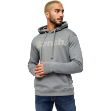 (L, Steel Grey) Bench Mens Probert Hooded Pullover Sweatshirt Jumper Hoody Hoodie