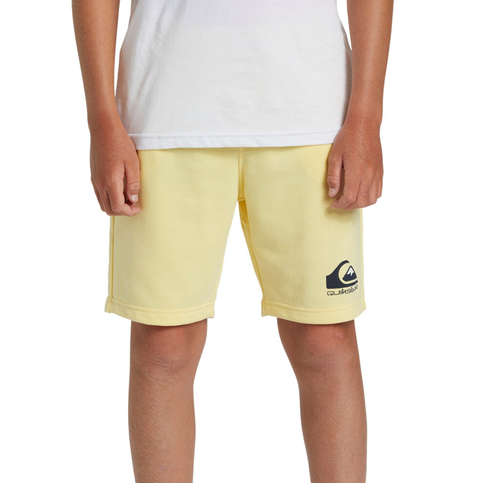 Quiksilver (8 Yrs, Mellow Yellow) Kids Easy Day Summer Sweatpants Sweat Shorts