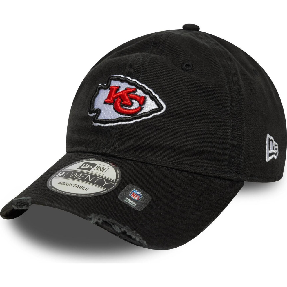 New Era Mens 9Twenty Kansas City Chiefs Baseball Cap - Black - One Size
