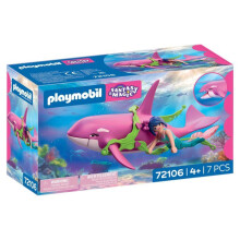 Playmobil 72106 Orca and Mermaid, Fantasy & Magic Mermaids, 7 pieces, From 4 years old
