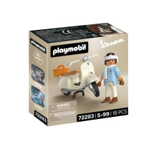 PLAYMOBIL 72283 Vespa 80th Anniversary: Classic Style, 18 pieces, Ages 14 and up