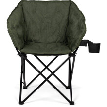 Sessel - KAMPA - TUBB Stuhl Grün - Faltbar gepolstert - Dunkelgrün - 120 kg