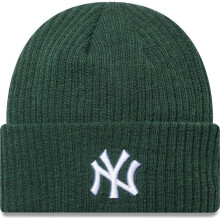 New Era Mens KNITS New York Yankees Beanie - Dark Green - One Size