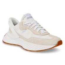 (9 UK, White) Kizik Mens Monaco Slip On Suede Trainers