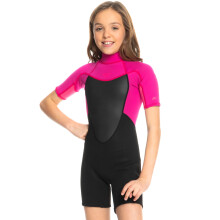 Roxy Kids 2/2mm Prologue Back Zip Full Length Surfing Wetsuit - Festival Fuchsia