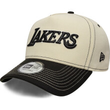 New Era Mens 9FORTY NBA Los Angeles Lakers Baseball Cap - Light Beige